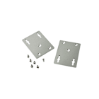 ADM 21 - Wall-mounting kit with 1 plate (160 x 89 x 2.0 mm), 4 screws, gray