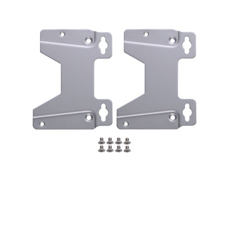 ADM 21 - Wall-mounting kit, 2 plates, 8 screws
