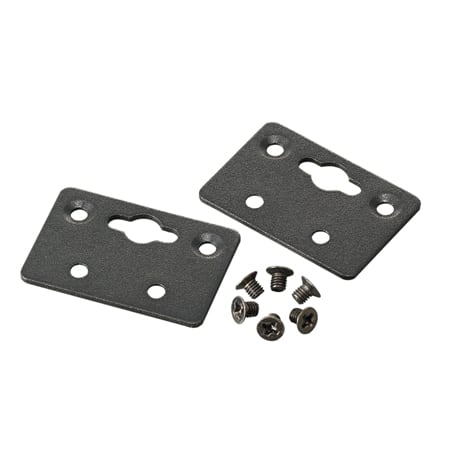 ADM 21 - Wall-mounting kit with 2 plates (35 x 24 x 1.2 mm) and 6 screws