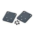 ADM 21 - Wall-mount kit with 2 plates (35 x 44 x 2.5 mm), 6 screws (FTS x 6 M3 x 4 mm)