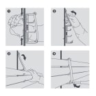 Aspen Pump - Aspen Xtra 3 Pipes Clip 2  Tailles  1/2  1 1/8'' 3/4''