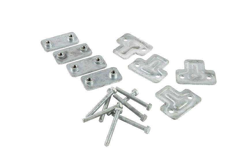 Aspen Pump - Kit de fixation pour unité sur châssis Big Foot 50 x 50 mm (sachet de 4 pièces)