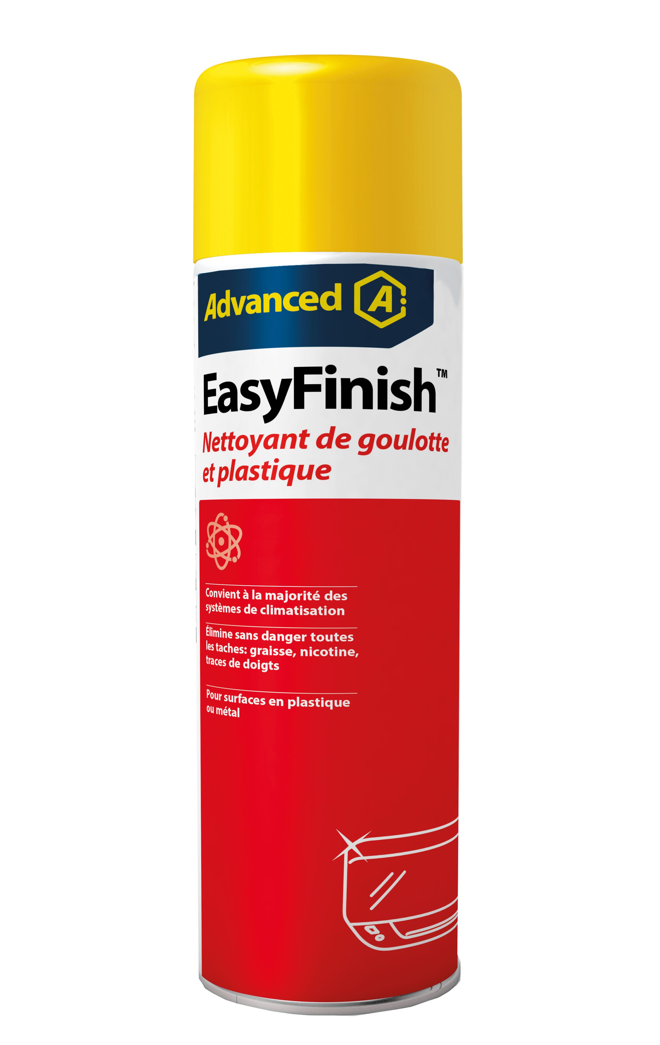 Aspen Pump - EasyFinish (aérosol de 600 ml) nettoyant pour tous les plastiques