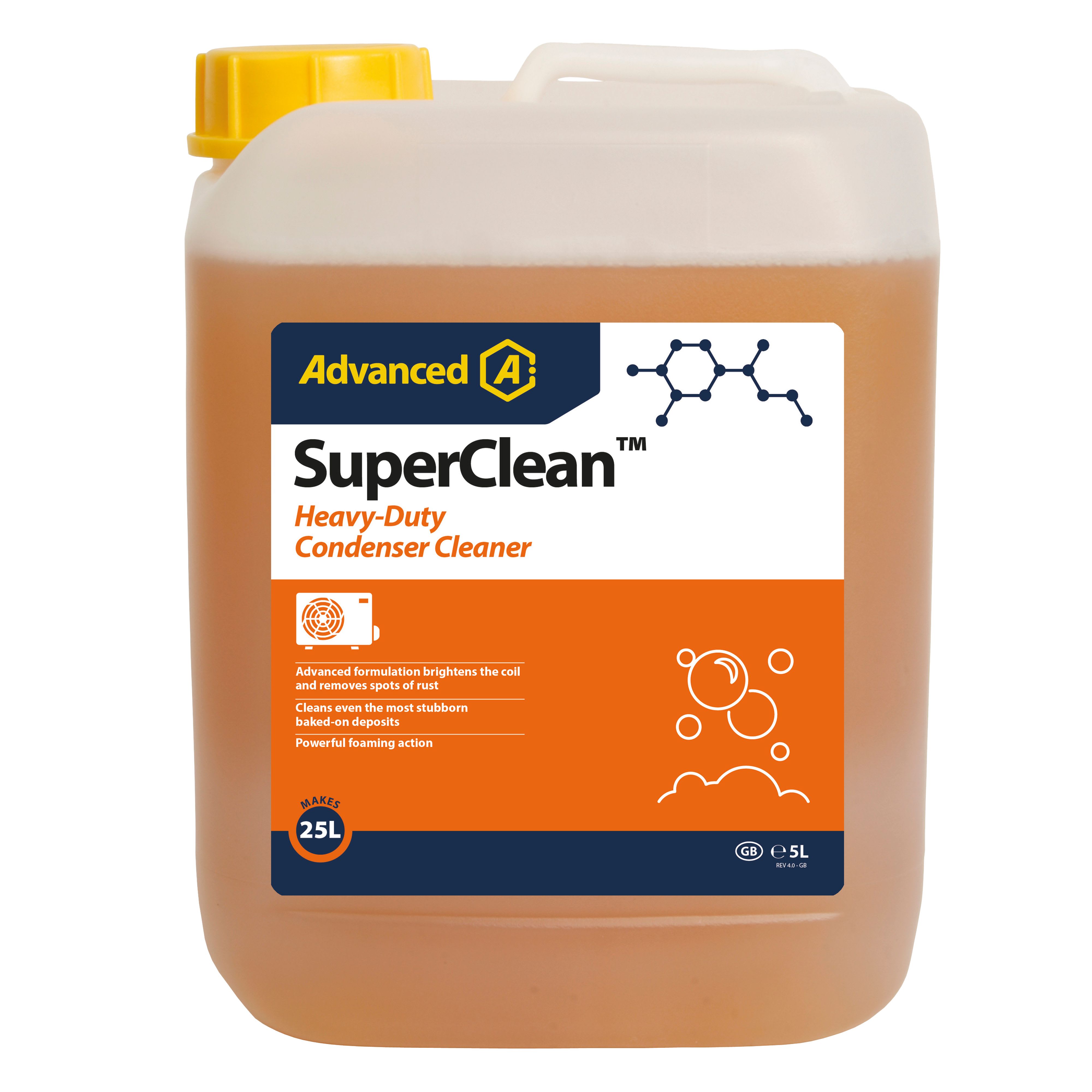 Aspen Pump - SuperClean (bidon de 5 L) nettoyant concentré puissant pour condenseurs ext