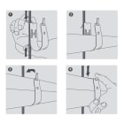 Aspen Pump - Xtra Grab Clip taille 4 sachet de 10