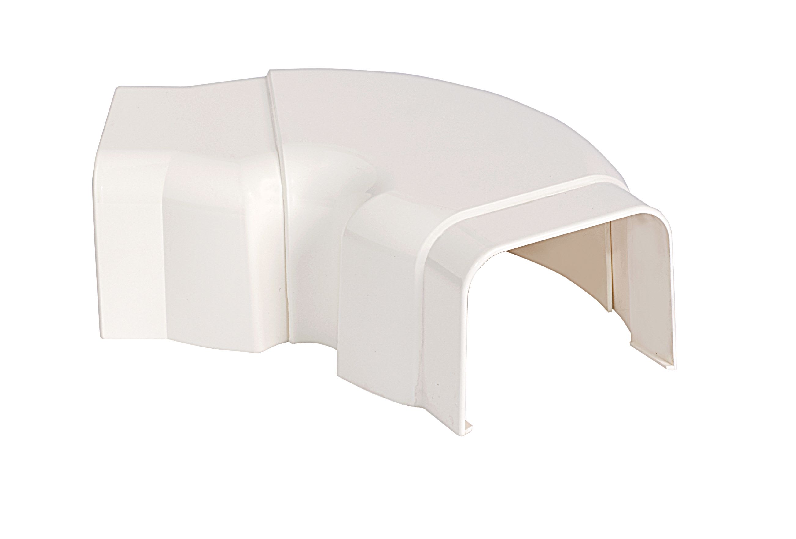 Aspen Pump - Coude Réglable 80x60mm 45°-135° RAL9010