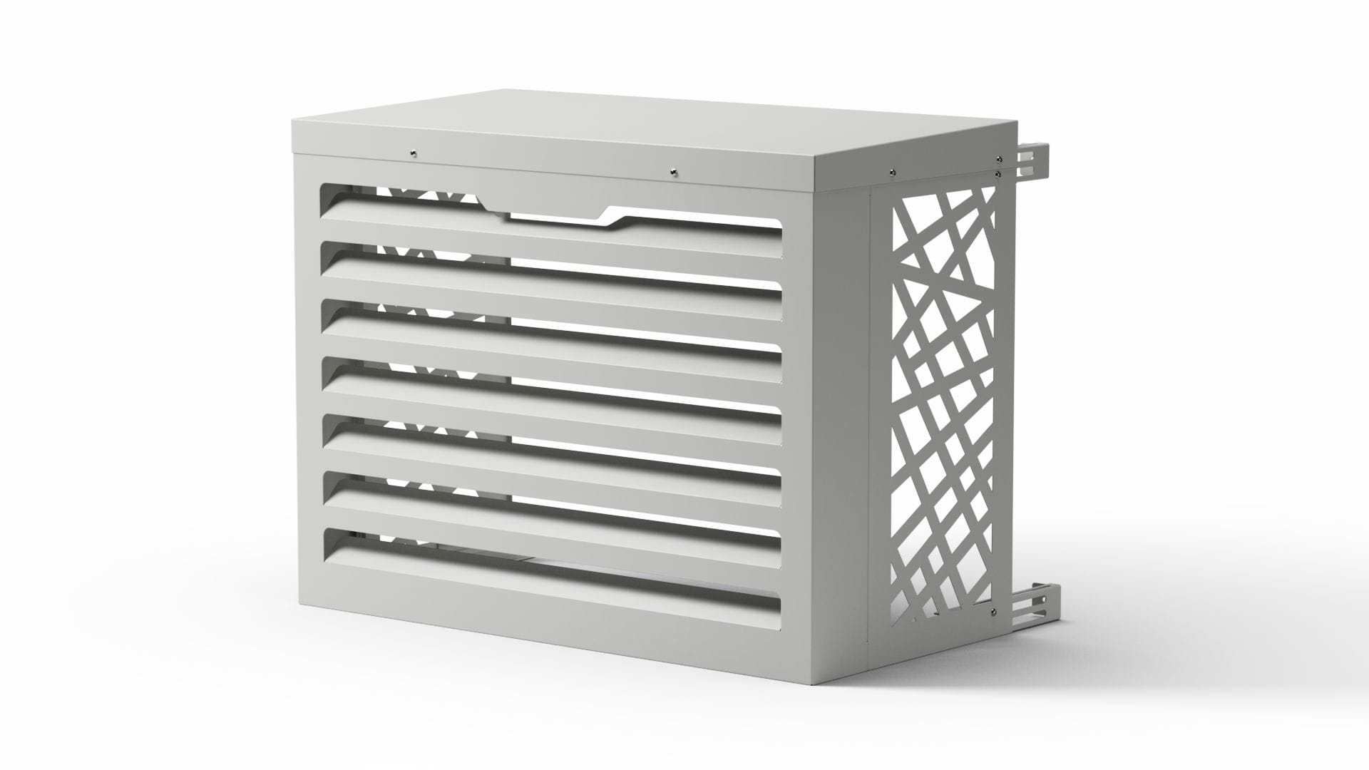 Aspen Pump - Cache Clim DESIGN BOX GIADA taille M blanc 1050x950x650/850mm