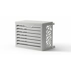 Aspen Pump - Cache Clim DESIGN BOX GIADA taille XXL blanc 1400x1200x650/850mm