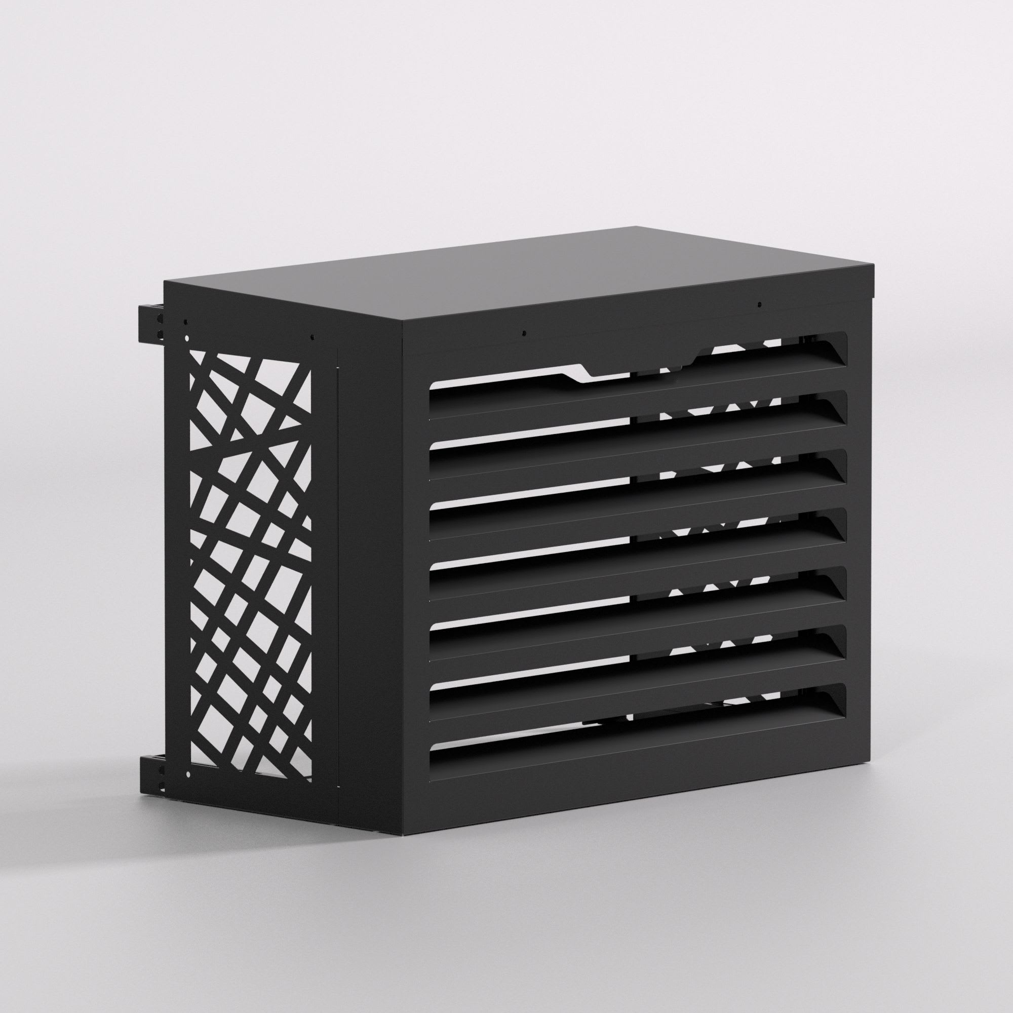 Aspen Pump - Cache Clim DESIGN BOX GIADA taille XL blanc 1400x1200x650/850mm