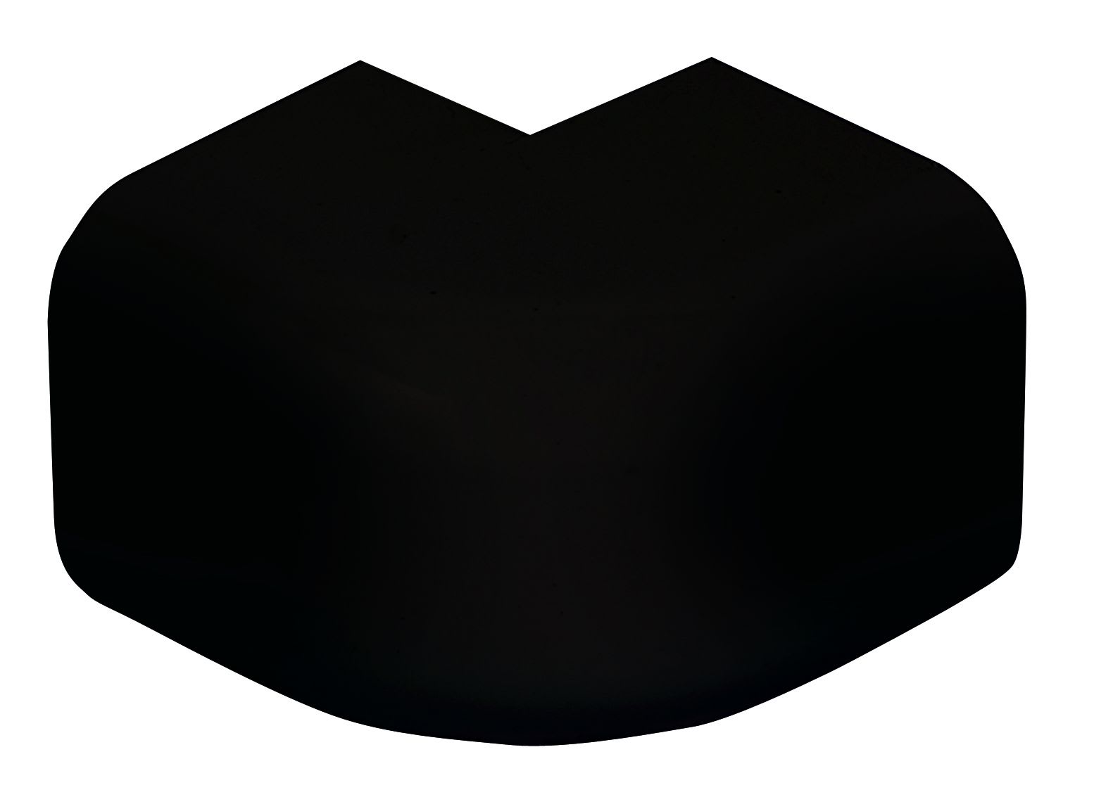 Aspen Pump - Coude Externe 90x65mm Noir