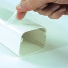 Aspen Pump - Climaplus goulotte 125x75mm RAL1015 ivoire 2m+Film