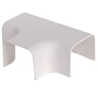 Aspen Pump - Raccord en T 110x75mm blanc de sécurité RAL9003 pour goulotte EUROSPLIT