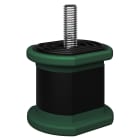 Aspen Pump - Kit anti-vibration pour support de clim jusqu'à 100kgs vert TACCO