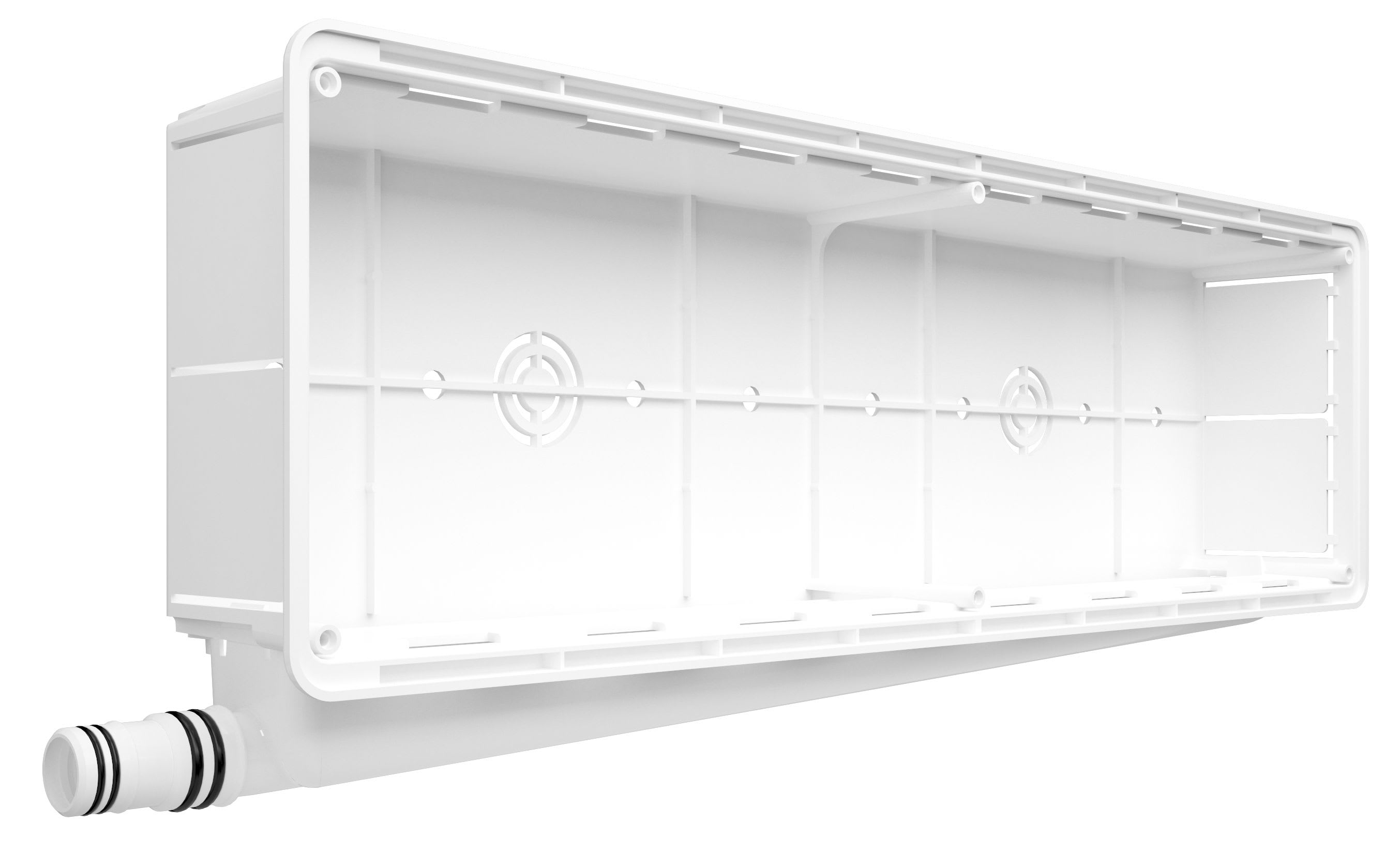 Aspen Pump - Hydronic Box 430x166x65mm Sortie Hor.