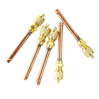 Aspen Pump - Schrader 1/4 SCHR x 1/4 CU Tail capuchon