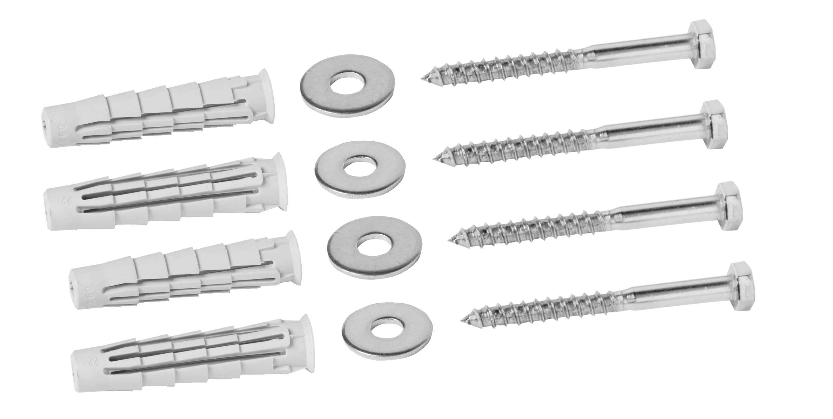 Aspen Pump - Kit Visserie En Métal Galvanisé 8x80mm