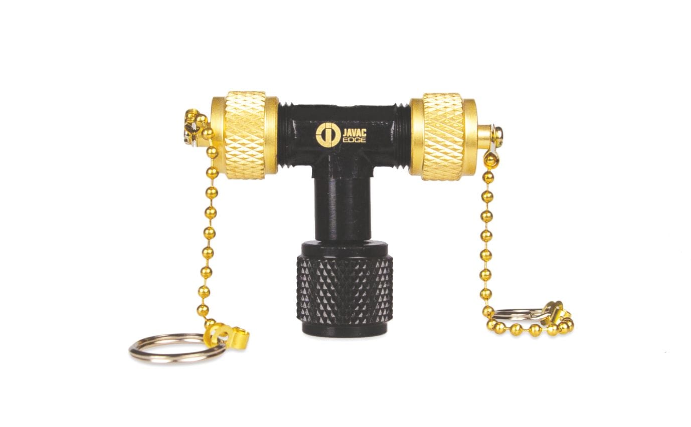 Aspen Pump - Veloci-tee 3/8 Valve T pour vide/charge