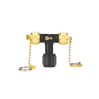 Aspen Pump - Veloci-tee 3/8 Valve T pour vide/charge