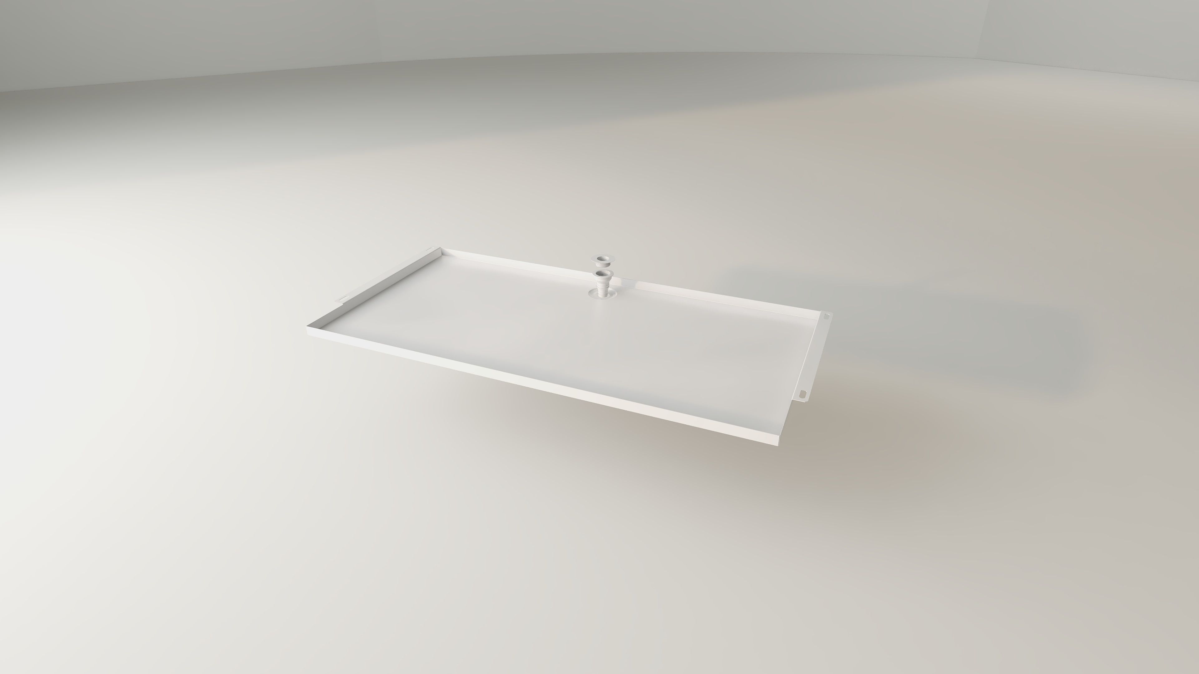 Aspen Pump - Bac de récupération des condensats pour cache clim Agata blanc 1050x630mm