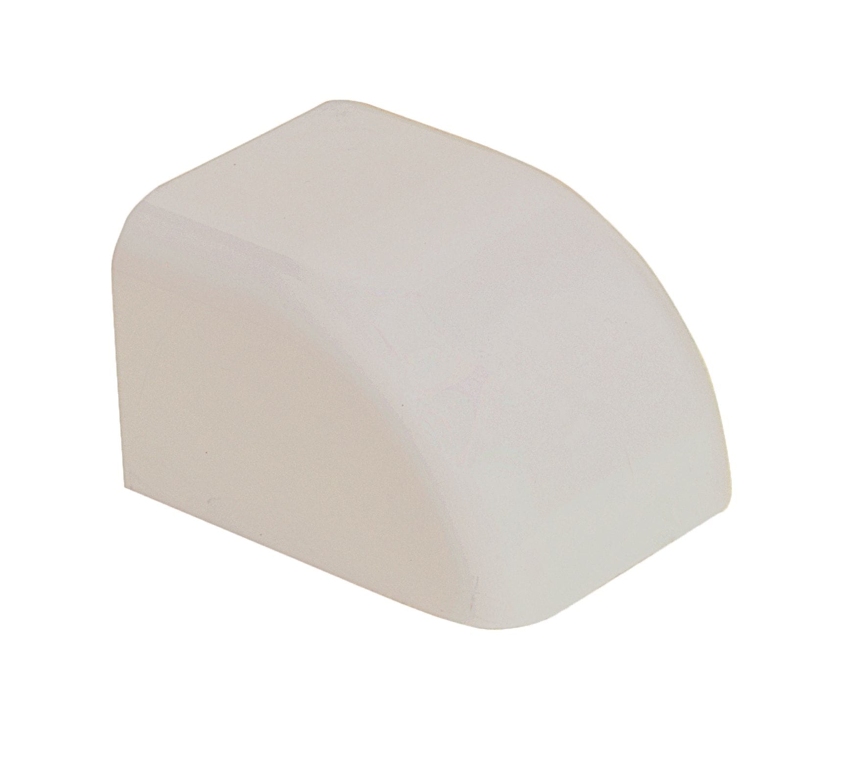 Aspen Pump - BOUCHON TERMINAL POUR GOULOTTE 25X25 IVOIRE RAL 1015