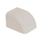 Aspen Pump - BOUCHON TERMINAL POUR GOULOTTE 25X25 IVOIRE RAL 1015