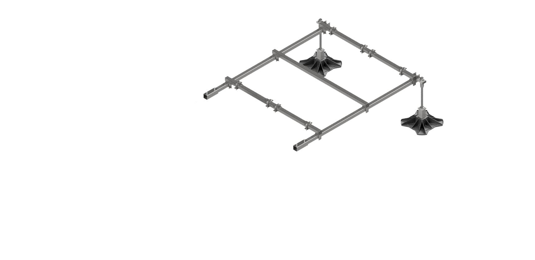 Aspen Pump - Kit d'extension pour Multi Frame XL L1500xL1200xH330-610mm