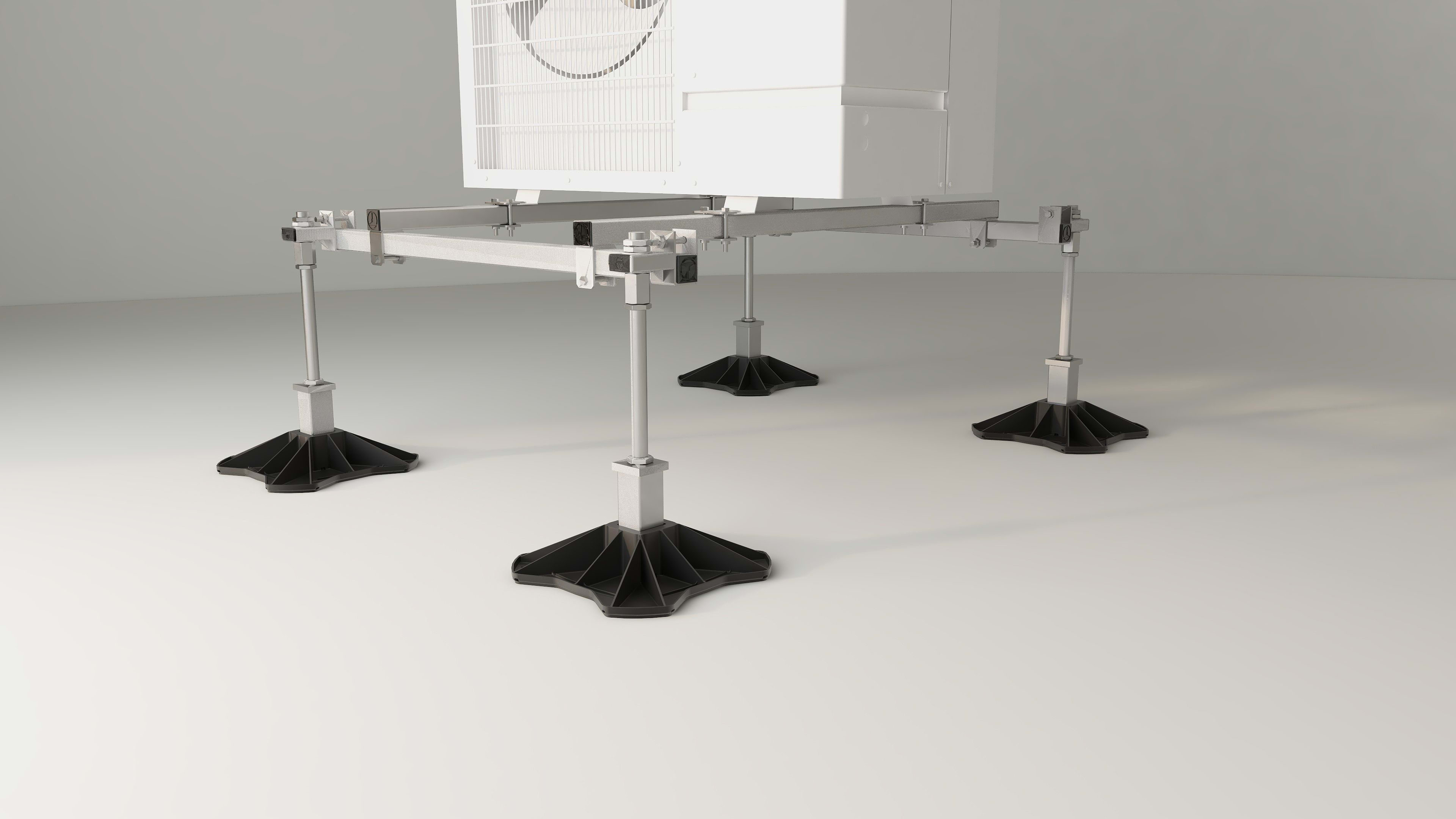 Aspen Pump - Chassis support pour groupe extérieur clim Multi Frame L1500xL1500xH330-610mm