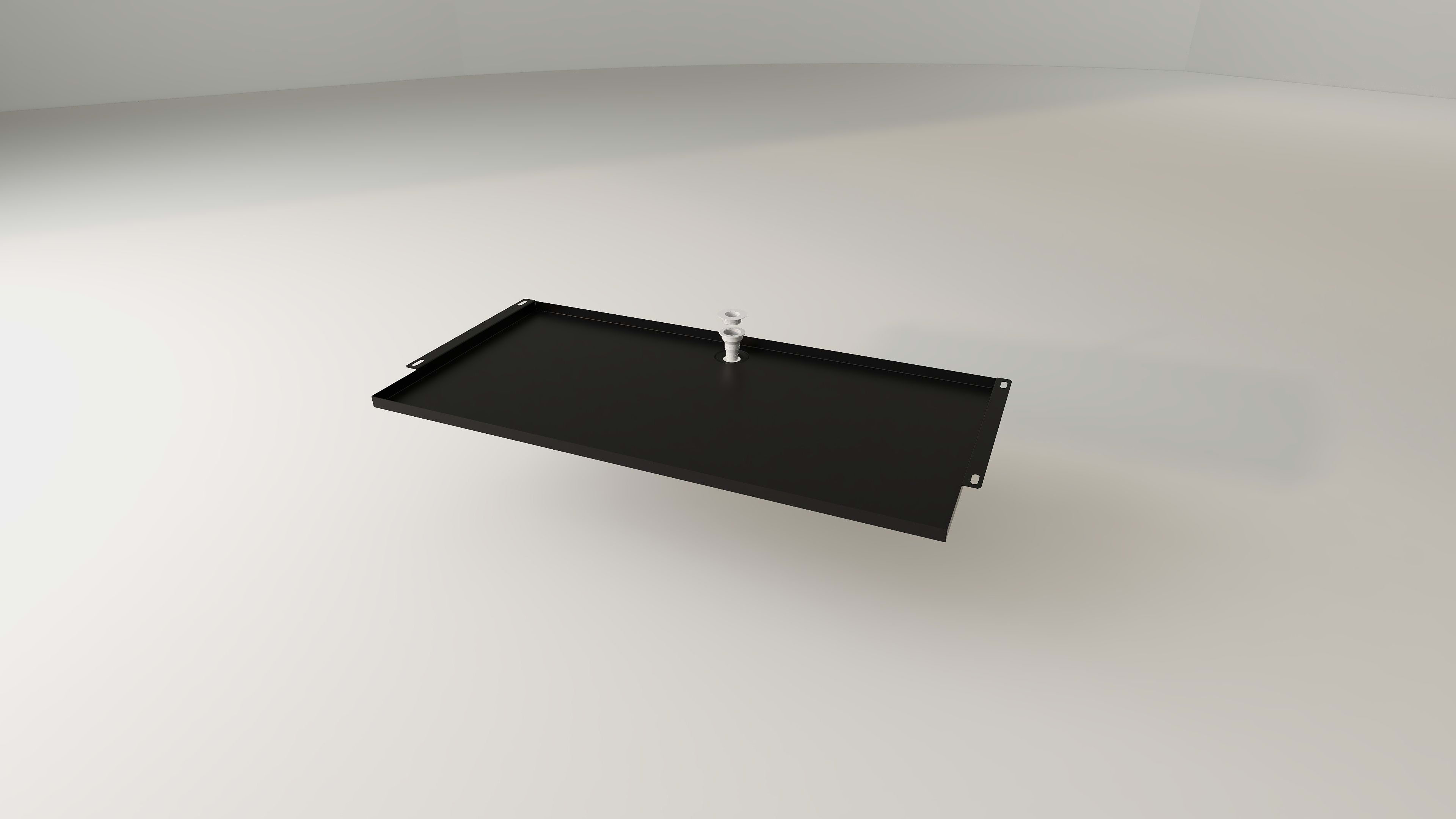 Aspen Pump - Bac de récupération des condensats pour cache clim Agata noir 1400x930mm