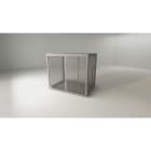 Aspen Pump - Cache clim de protection anti-vandalisme Agata gris M (L1150xH1200xP650mm)