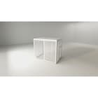 Aspen Pump - Cache clim de protection anti-vandalisme Agata blanc L (L1150xH1600xP650mm)