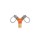 Aspen Pump - Raccord Y Hi-Flow 3/8'' x 3/8'' x 1/4'' aluminium compatible A2L/A3