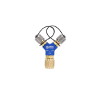 Aspen Pump - Raccord Y Hi-Flow 3/8'' x 3/8'' x 1/2'' aluminium compatible A2L/A3