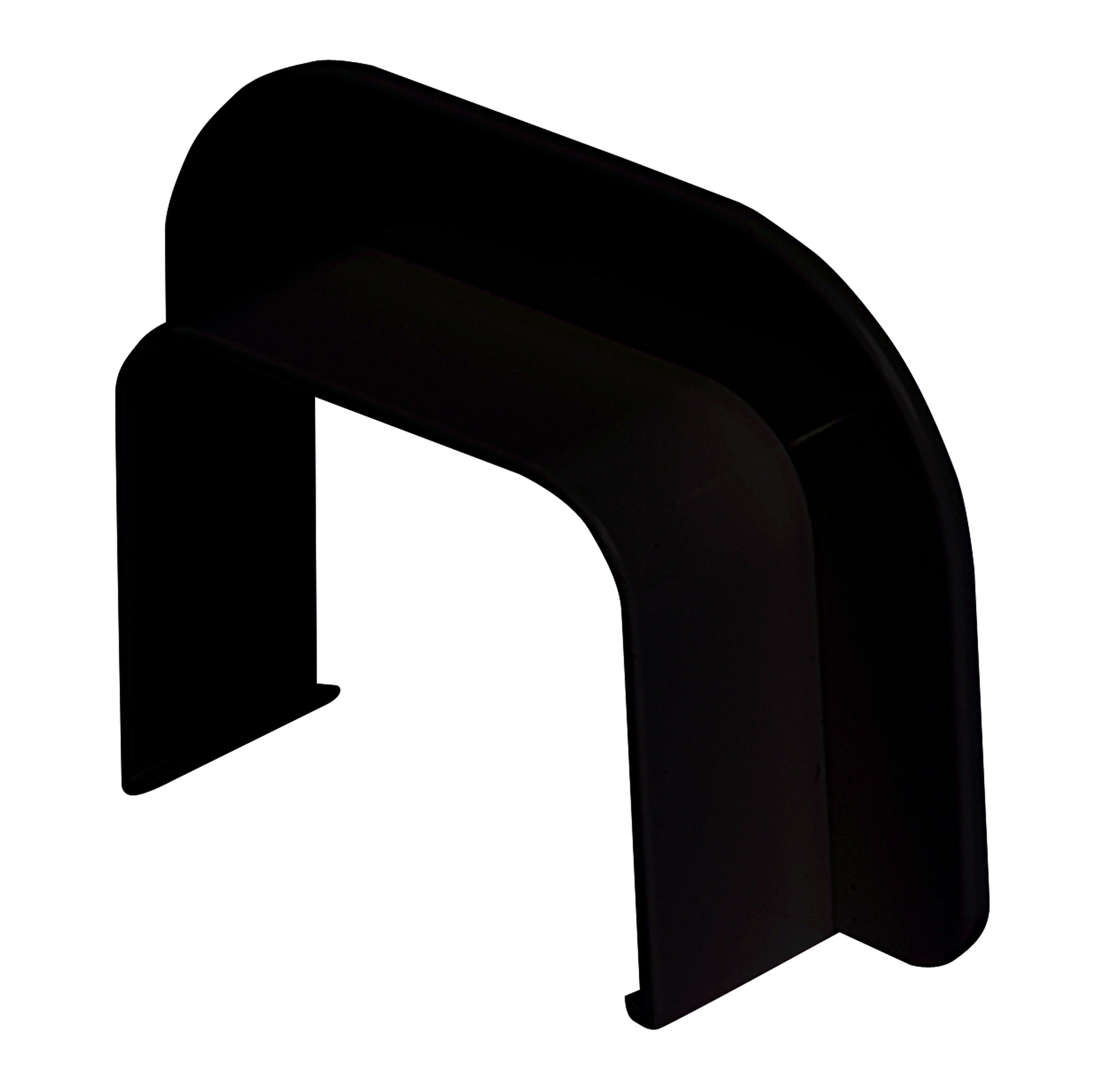 Aspen Pump - Rosette Murale 80x60mm Noir
