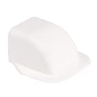 Aspen Pump - Cache Mural 80x60mm RAL9010 blanc pur