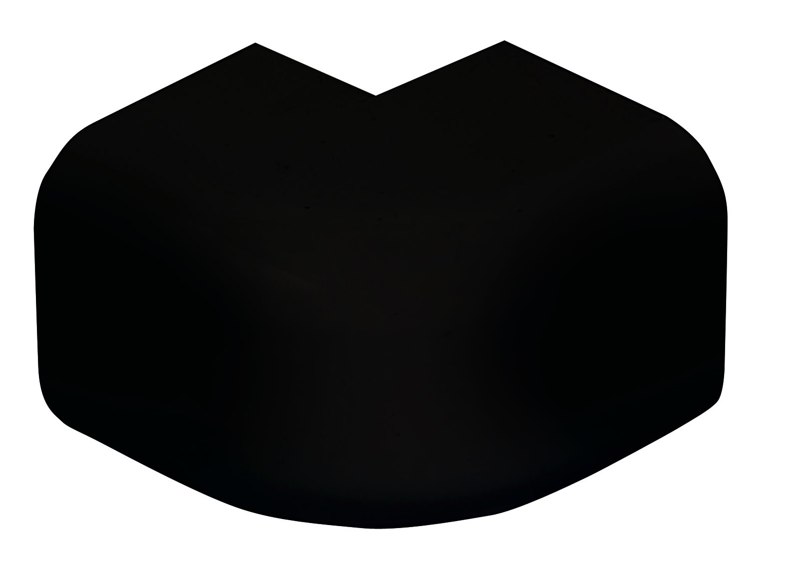 Aspen Pump - Coude Externe 110x75mm Noir