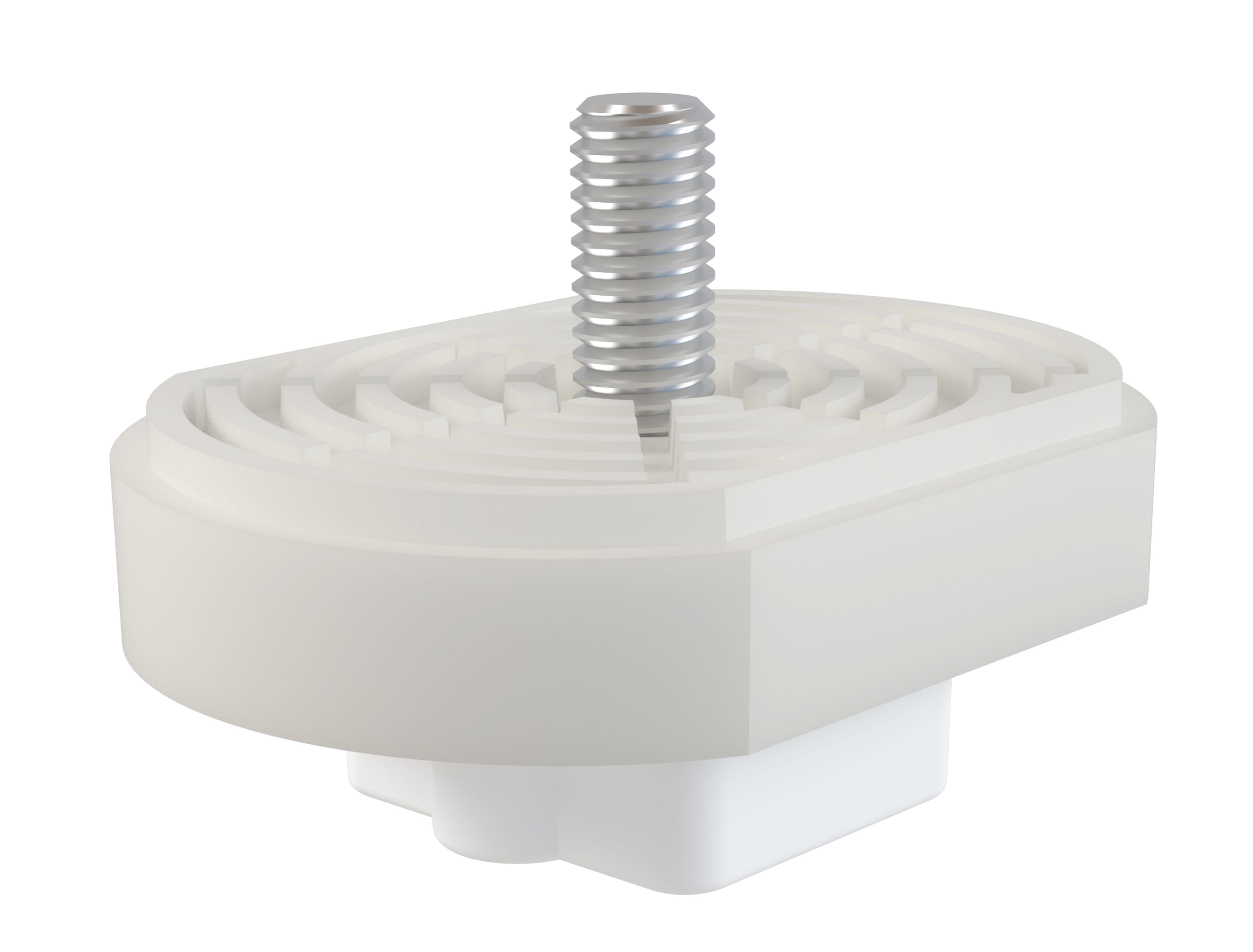 Aspen Pump - Coulisseau Pour Support Polyammide Blanc