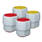 Aspen Pump - Kit anti-vibration pour support de clim jusqu'à 120kgs jaune-rouge SUSTA+