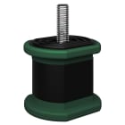 Aspen Pump - Kit anti-vibration pour support de clim jusqu'à 100kgs vert TACCO