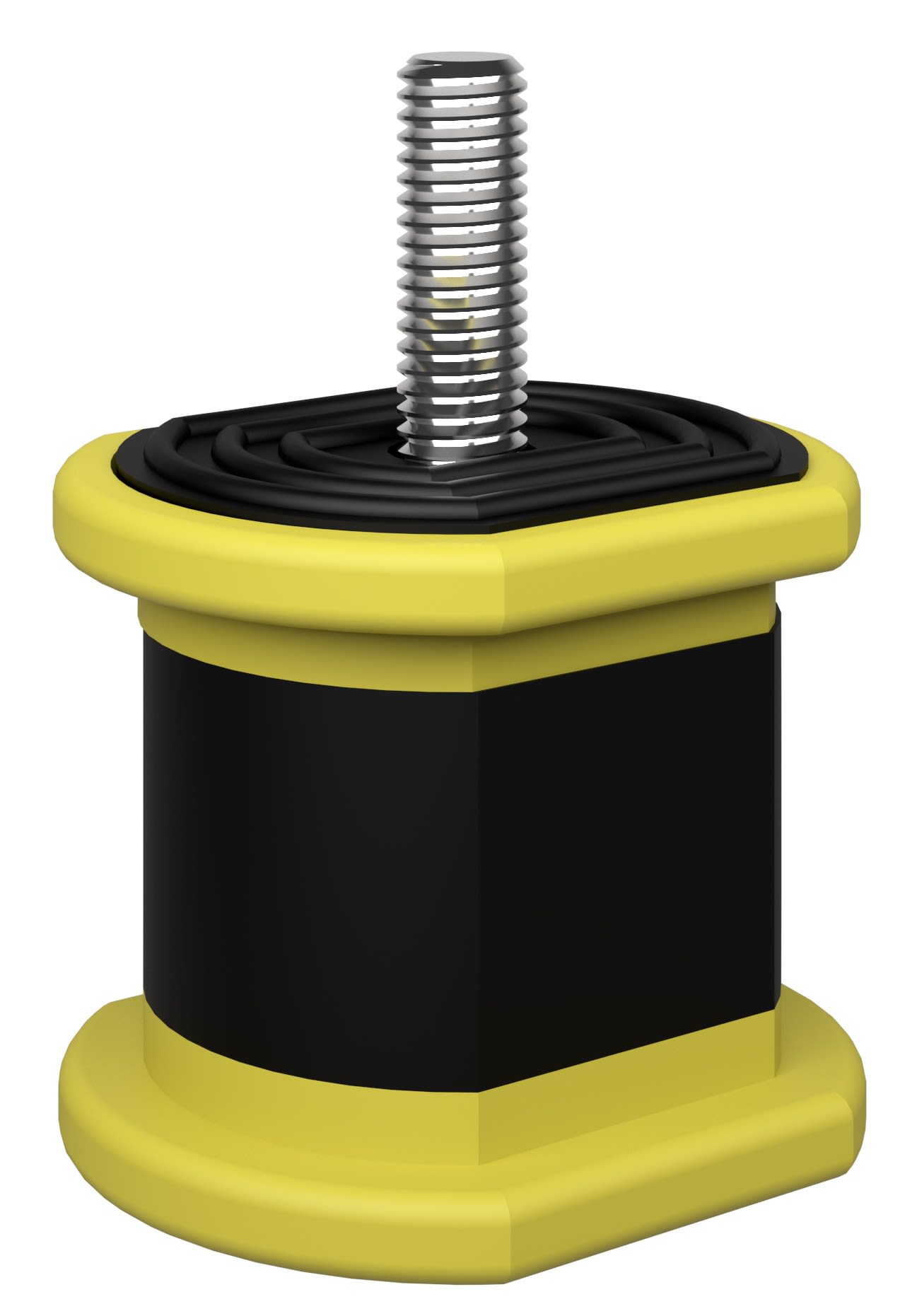 Aspen Pump - Kit anti-vibration pour support de clim jusqu'à 200kgs jaune TACCO