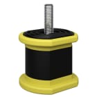 Aspen Pump - Kit anti-vibration pour support de clim jusqu'à 350kgs rouge TACCO