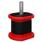 Aspen Pump - Amort Anti-vibration Tacco Rouge 350kg