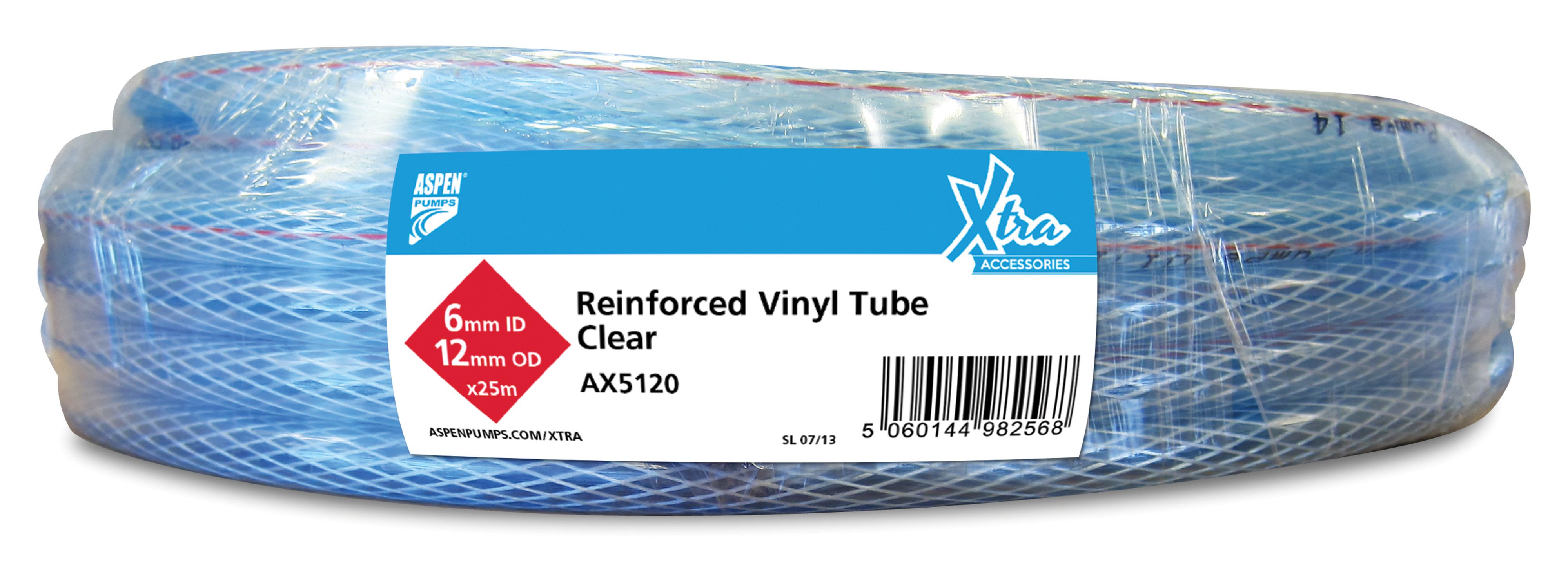 Aspen Pump - Tube Xtra semi rigide : 10 x 16 (couronne de 25 mètres)