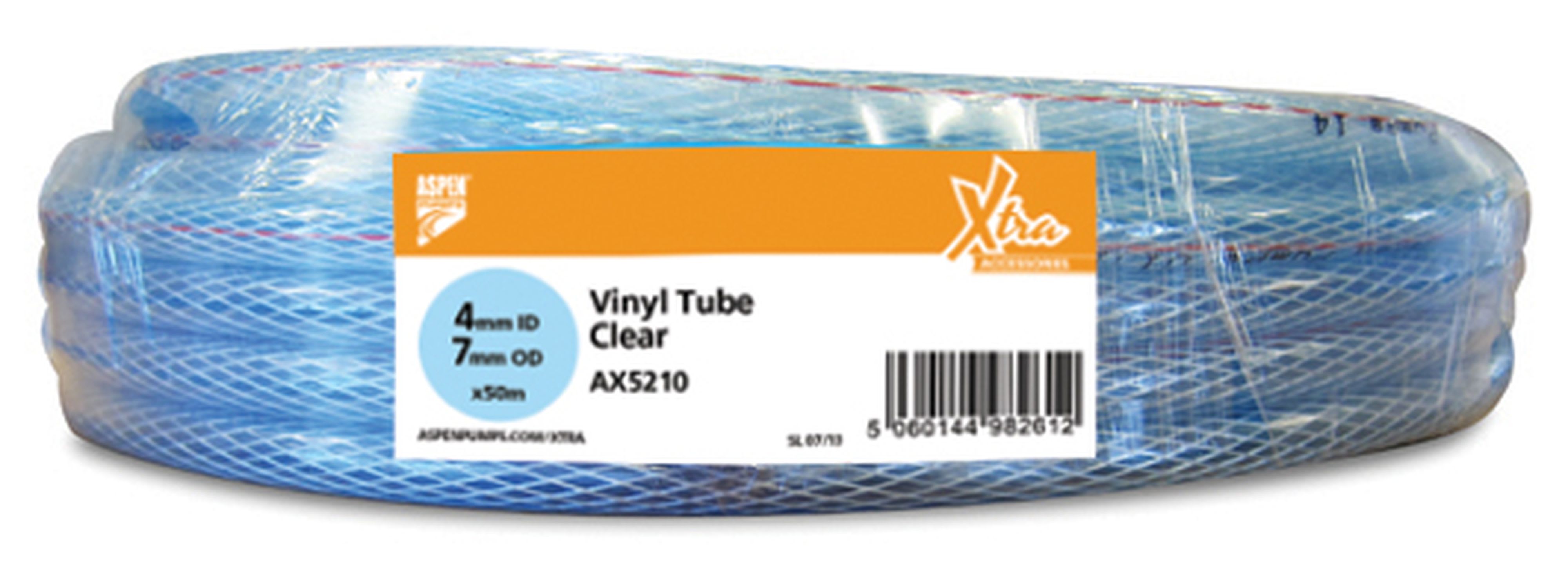 Aspen Pump - Tube Xtra clair : 4 x 7 (couronne de 50 mètres)