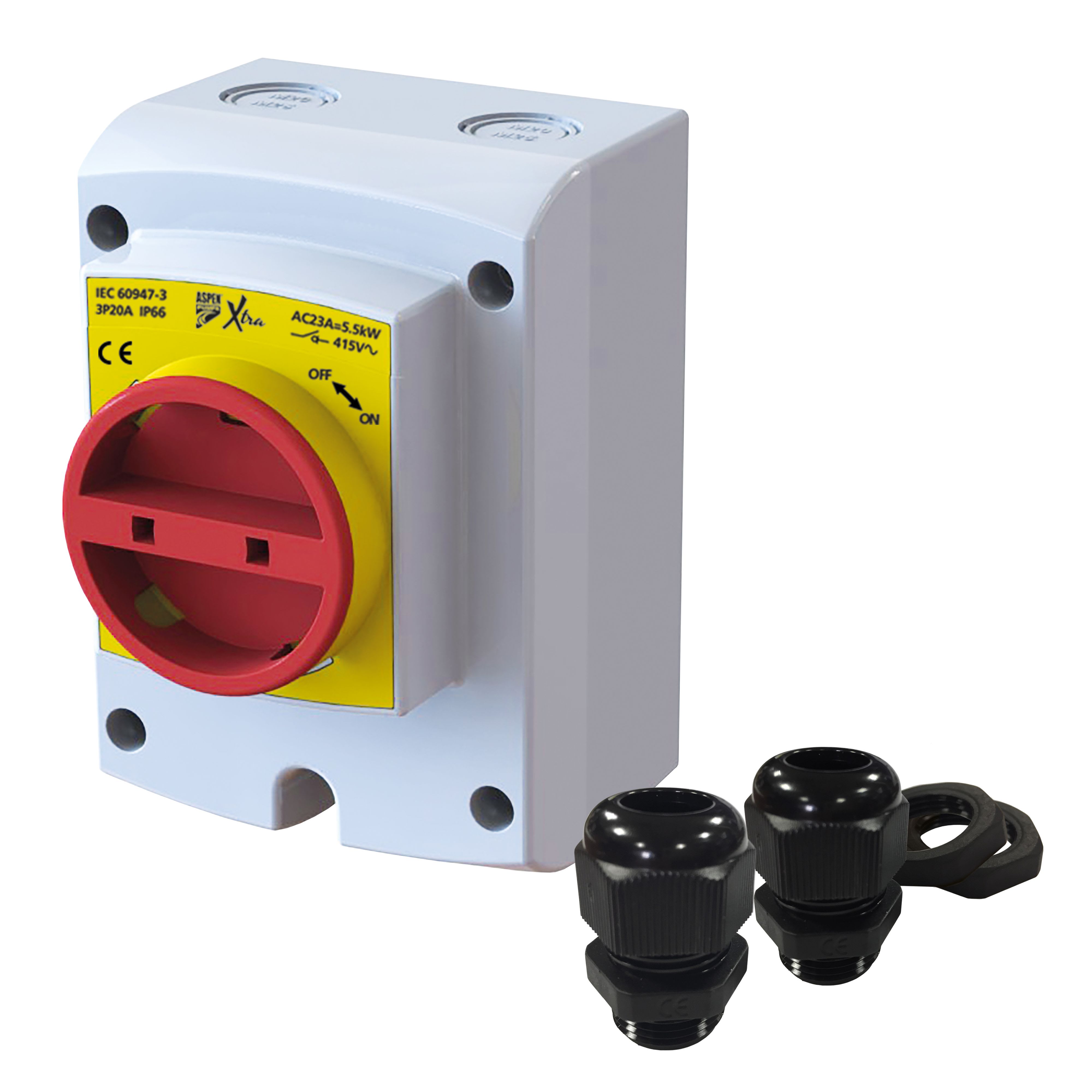 Aspen Pump - Coffret de protection 4P 63A