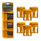 Aspen Pump - Support batterie Walt XR 20v Jaune(pk 6)
