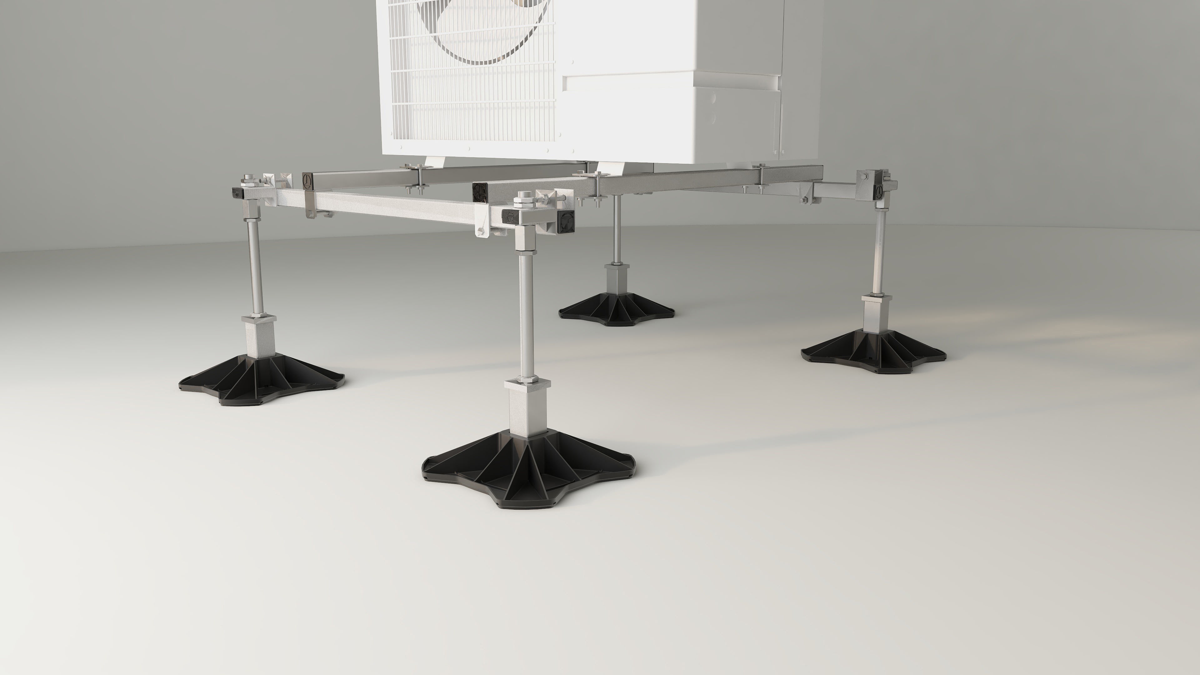 Aspen Pump - Chassis support pour groupe extérieur clim Multi Frame L1000xL1200xH330-610mm