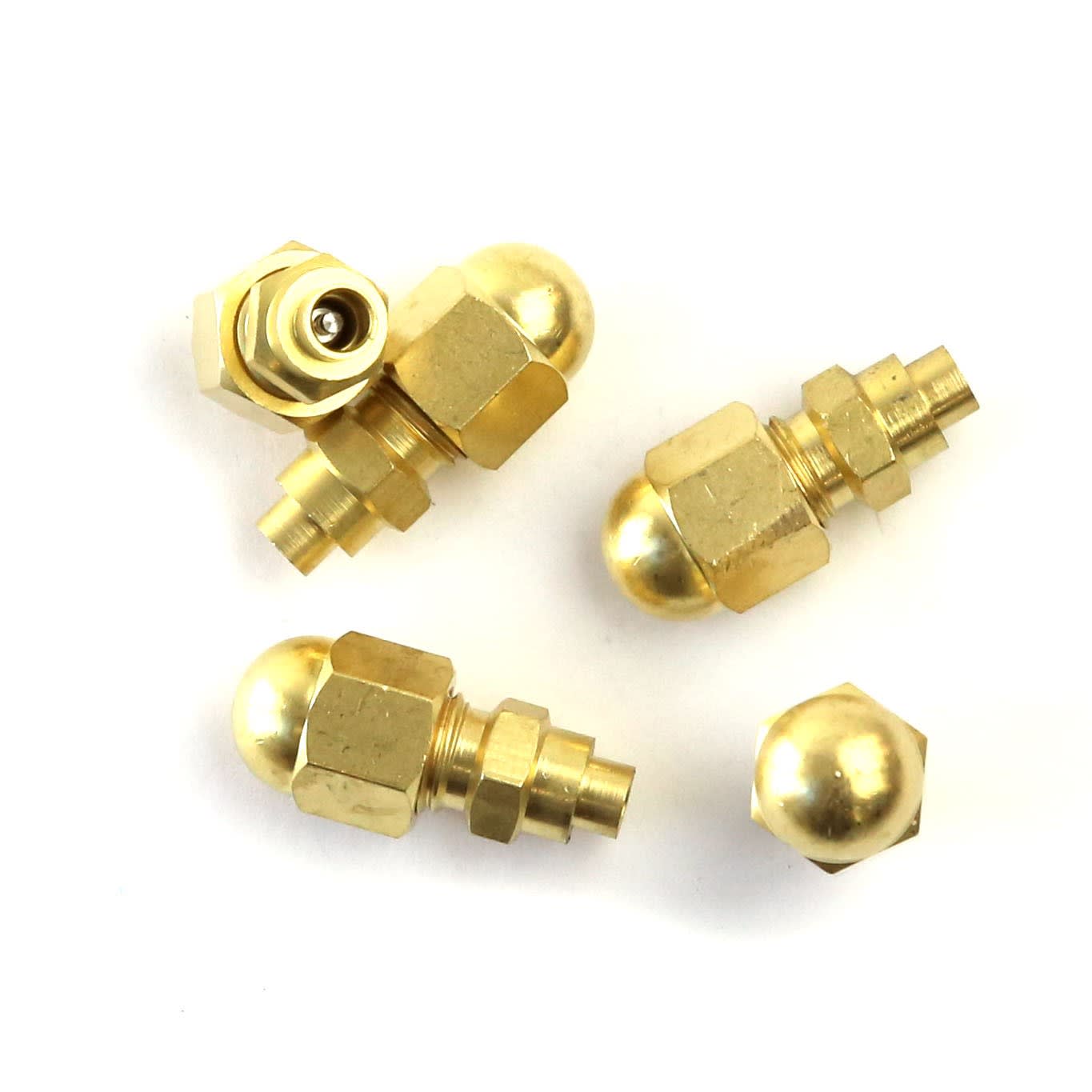 Aspen Pump - Raccord union Schrader -1/4 SCHR 3 Steps