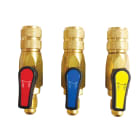 Aspen Pump - Jeu de 3 vannes à boisseau sphérique 1/4 SAE