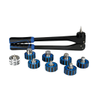 Aspen Pump - Pince à emboiture de plusieurs tailles - 1/4. 3/8. 1/2. 5/8. 3/4. 7/8. 1