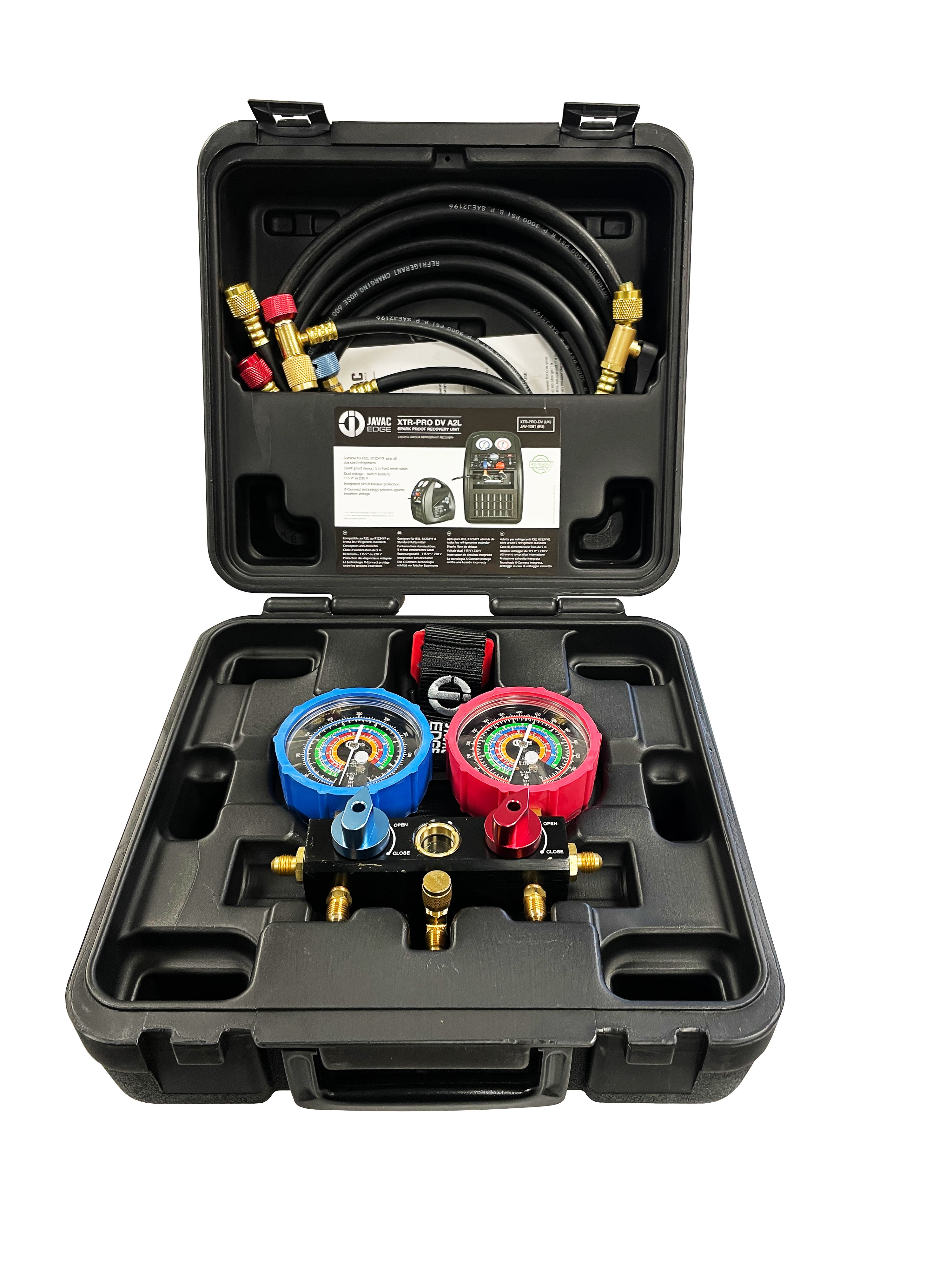 Aspen Pump - JE Manifold 2v Multi Gaz flex. bil +étui